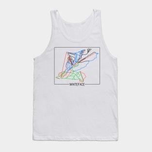 Whiteface Trail Rating Map Tank Top